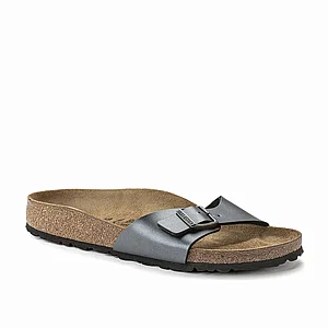 בירקנשטוק כפכפי נשים Birkenstock | Madrid BS Metallic Black בירקנשטוק כפכפי נשים Birkenstock | Madrid BS Metallic Black