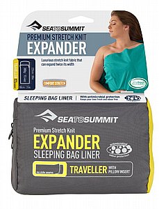 ליינר רב עונתי עם כובע Expander Liner-Traveller מבית SEA TO SUMMIT ליינר רב עונתי עם כובע Expander Liner-Traveller מבית SEA TO SUMMIT