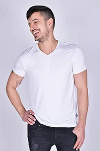 חולצת קצרה במבוק לגברים | .Breeze חולצת קצרה במבוק לגברים | .Breeze